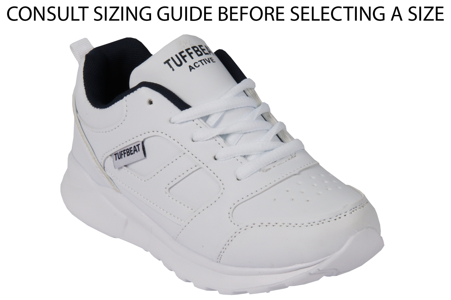 Tuffbeat Laceup Takkies - White