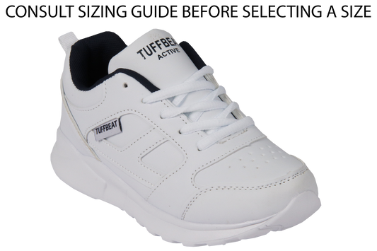 Tuffbeat Laceup Takkies - White