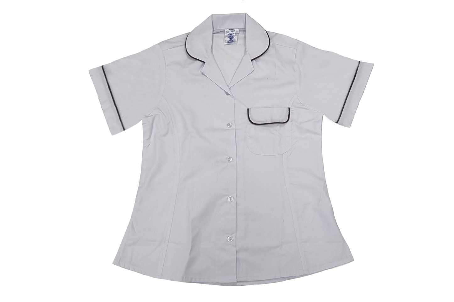 Shortsleeve Roundneck Blouse Plain - Northlands Girls high